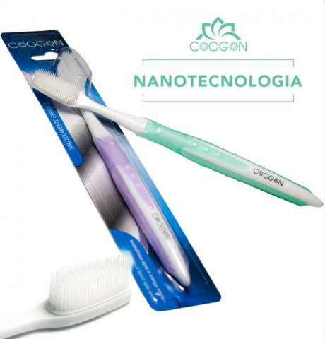 Escova de dentes com nanotecnologia (1pc) Chogan