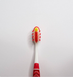 Escova de dentes limpa extra - sedas médias (vermelho -white) Chogan