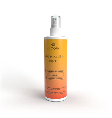 Protetor protetor solar para cabelos (perfume arborizado de músculos) 150 ml Chogan