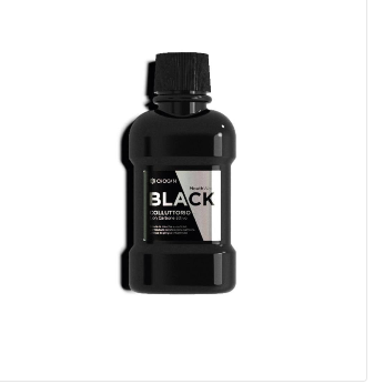 Enxaqueca de bocal preta com carvão ativo - 80 ml (formato de viagem) Chogan